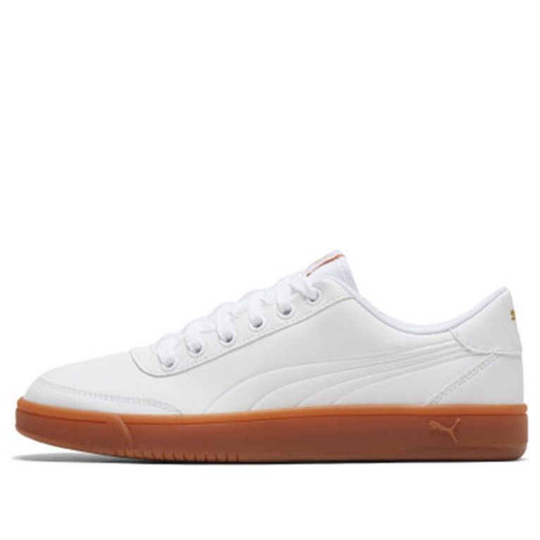 

Кеды PUMA Court Breaker L Mono 'White Brown', белый