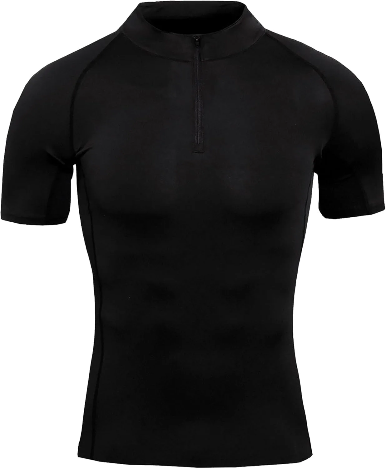 

Мужская спортивная футболка с молнией Slim Fit Gsywaipei