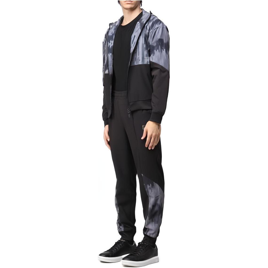 EMPORIO ARMANI Толстовка EA7 мужская черная — фото 4