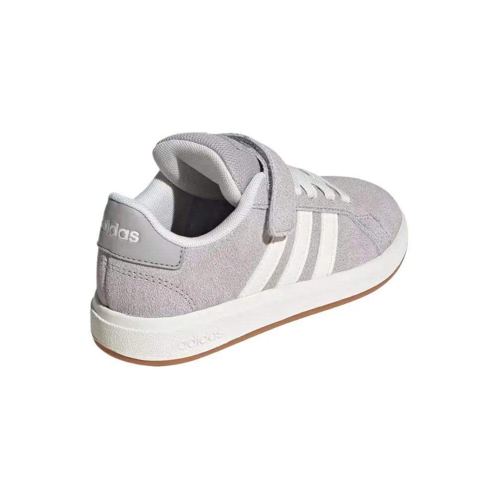 Adidas Кроссовки GRAND COURT Low top для детей в цвете серый белый — фото 4