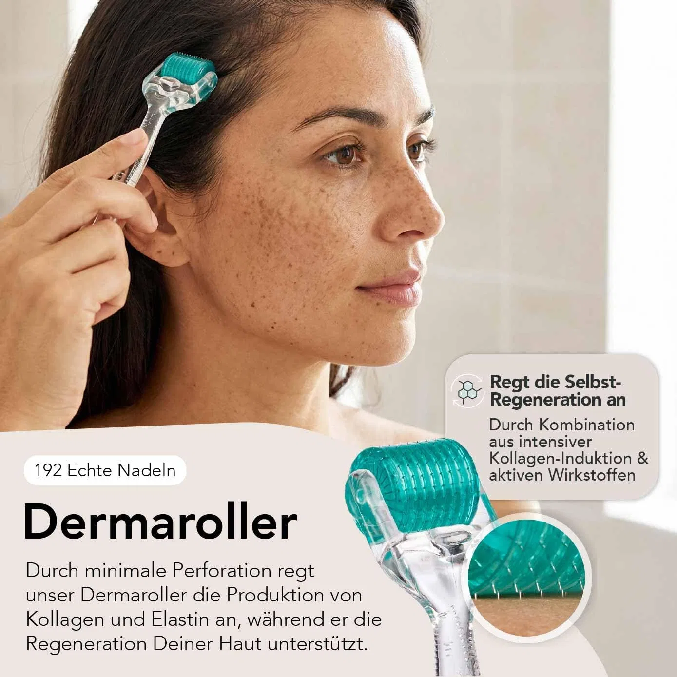 Набор Faces of Fey Derma Roller для волос от выпадения с сывороткой Faces Of Fey — фото 3