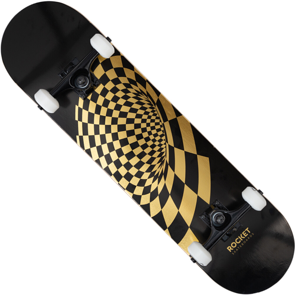 

Скейтборд Rocket Vortex Foil Gold 8 дюймов