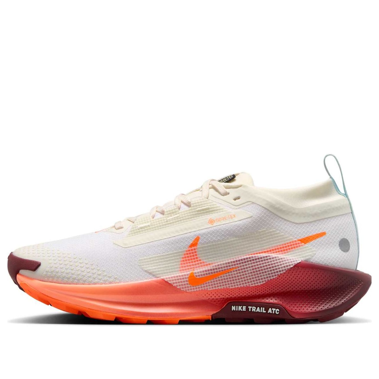 Кроссовки (WMNS) Nike Pegasus Trail 5 Gore-Tex 'Sail Hyper Crimson Team Red'