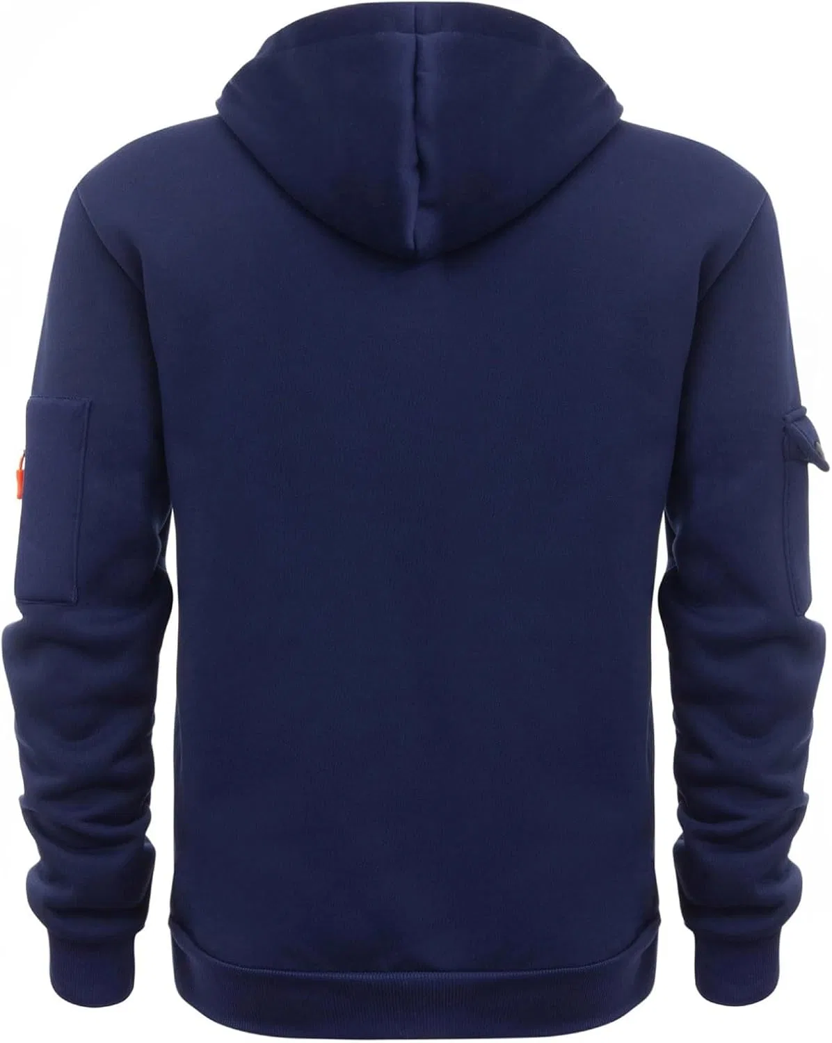 Толстовка мужская тактическая с капюшоном, четверть молния, Generic, A-navy — фото 2