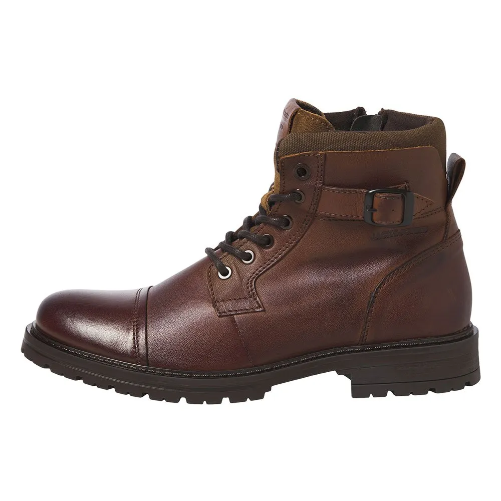 

Ботинки Jack & Jones Dexter Leather, коричневый