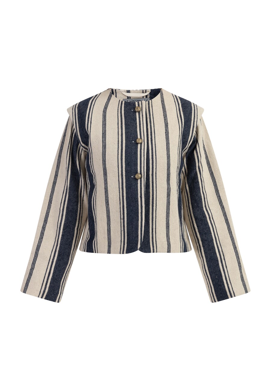 

Блейзер DreiMaster Vintage, цвет Beige/marine blue