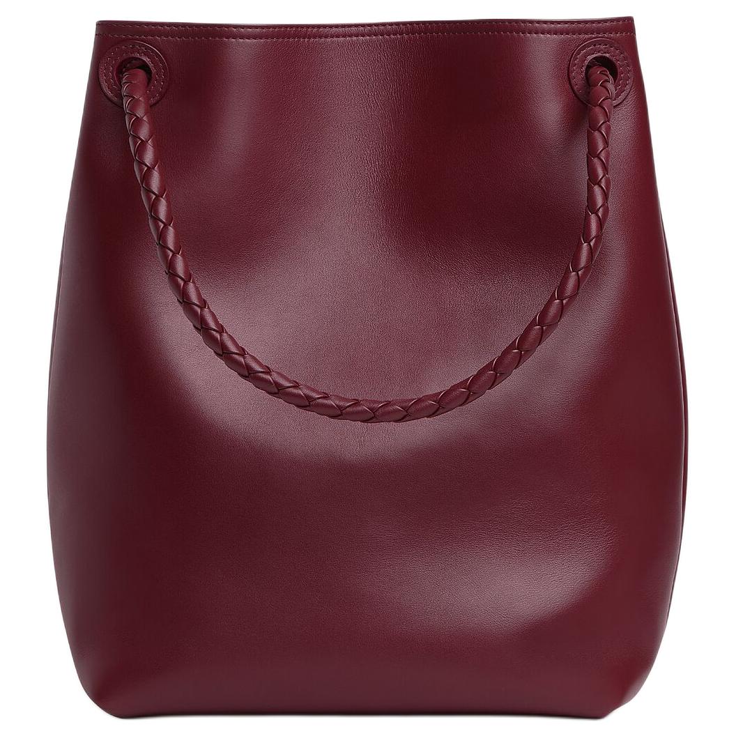 Сумка через плечо Andiamo Series из коровьей кожи для женщин Barolo Burgundy Bottega Veneta — фото 4