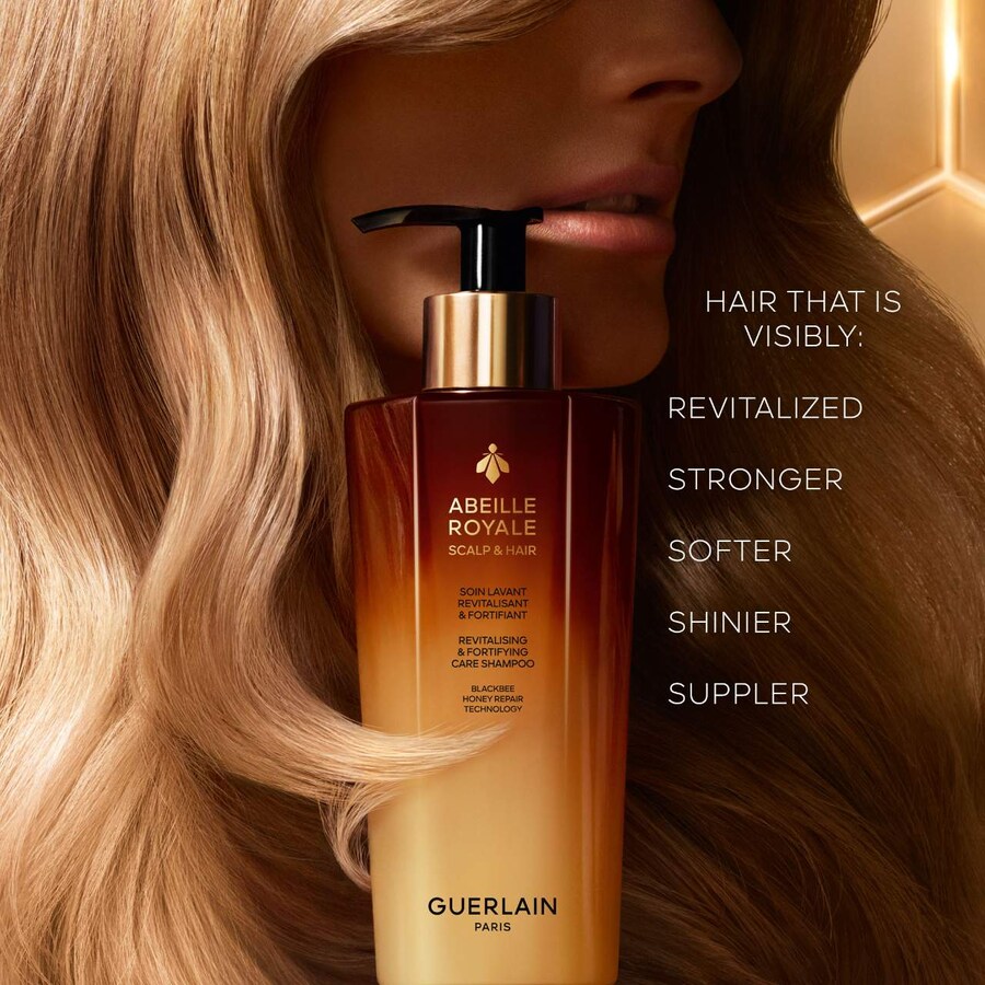 Восстанавливающий и укрепляющий шампунь Abeille Royale GUERLAIN, 9.8 oz /290 ml — фото 3