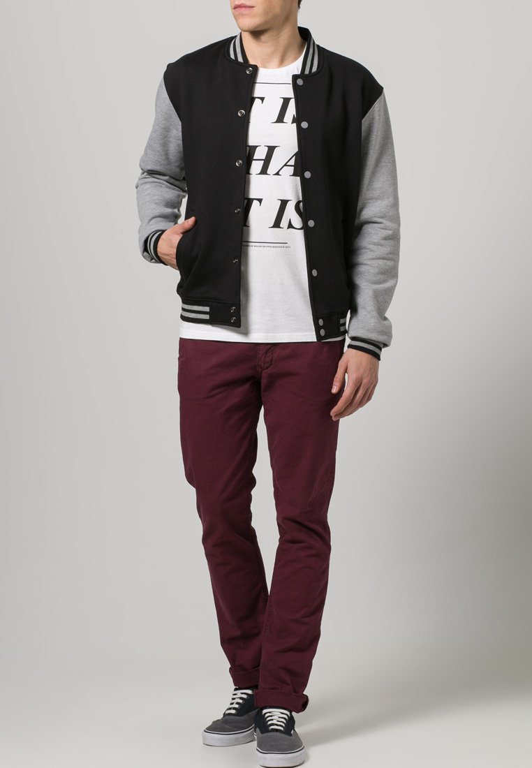 

Куртка-бомбер 2 TONE COLLEGE Urban Classics, черный