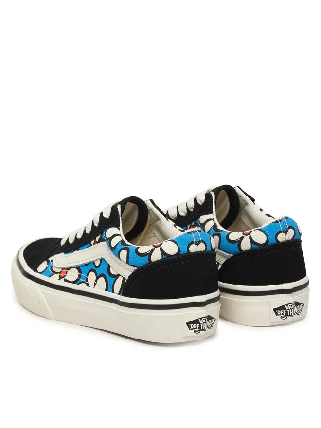 Vans Кроссовки Old Skool VN000CY8FNM1 из синей ткани — фото 3