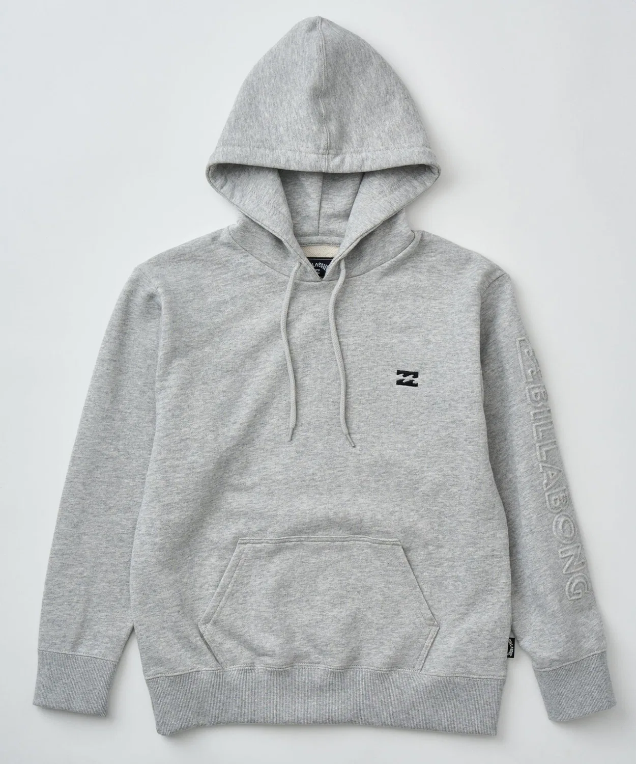 Детская парка Billabong Emboss Logo с длинным рукавом, серая