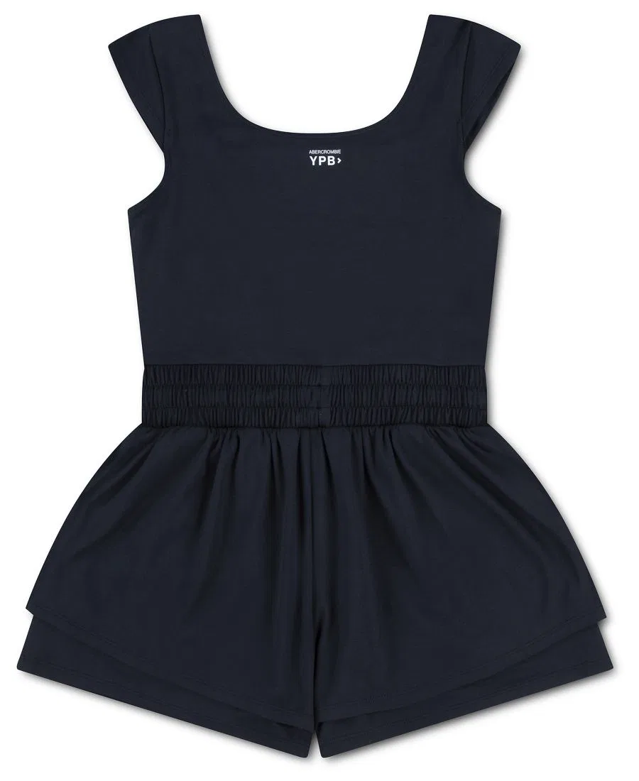 Детский комбинезон без рукавов YPB Abercrombie Kids, черный — фото 2