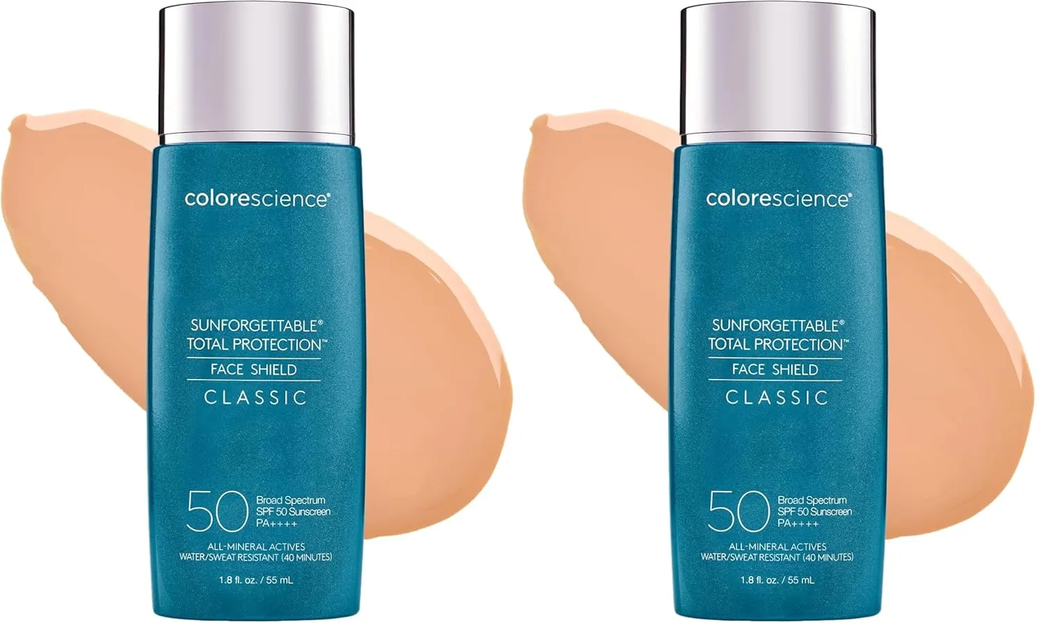 Защитный лицевой щиток Colorescience Total Protection SPF 50 55 мл (2 шт.), Original