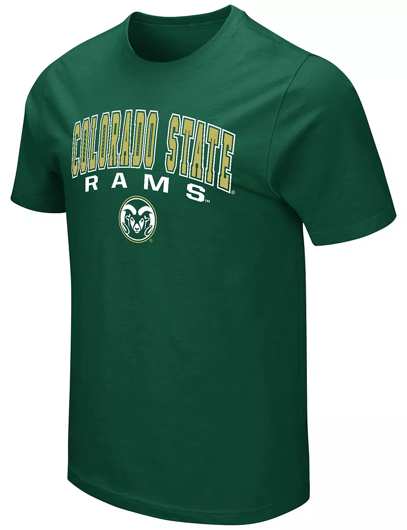 

Мужская зеленая футболка Colosseum Colorado State Rams