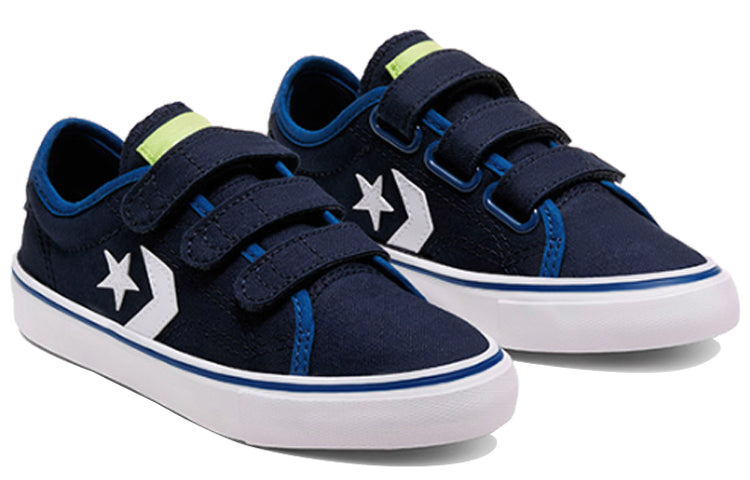 Кеды Converse Star Replay 3V Toddler/Youth 667802C, синий — фото 3