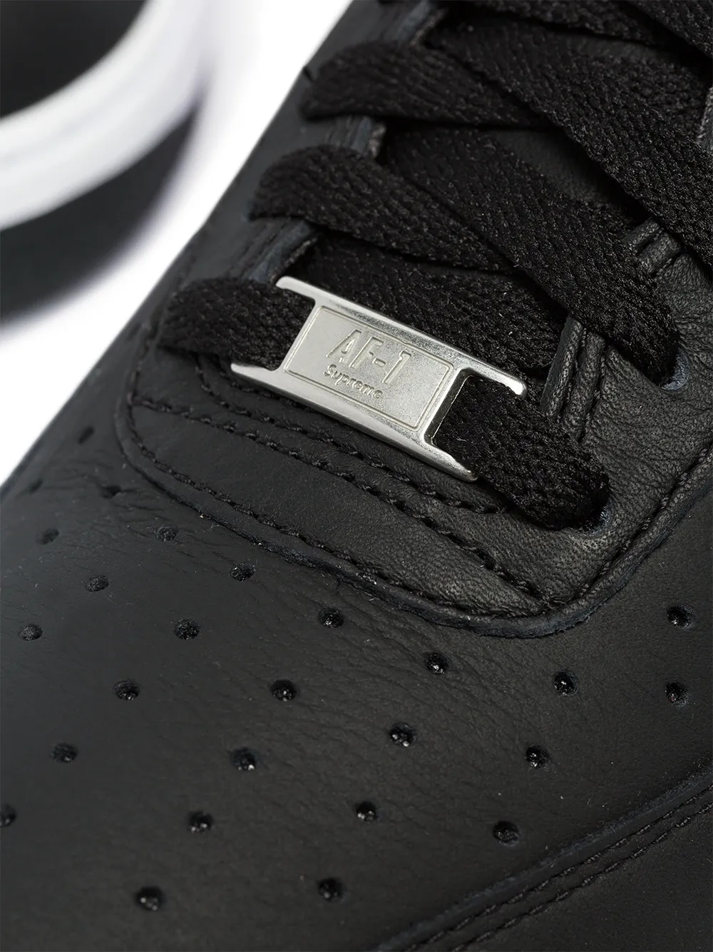 Кроссовки Air Force 1 из коллаборации с Comme des Garçons и Supreme Nike, черный — фото 3