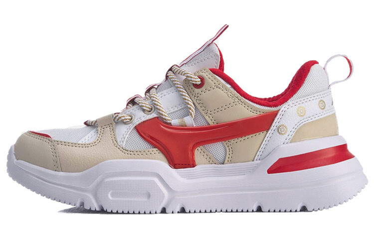 

Кроссовки Disney X Mark Lifestyle женские с низким верхом, красные и белые Lining, Красный, Кроссовки Disney X Mark Lifestyle женские с низким верхом, красные и белые Lining