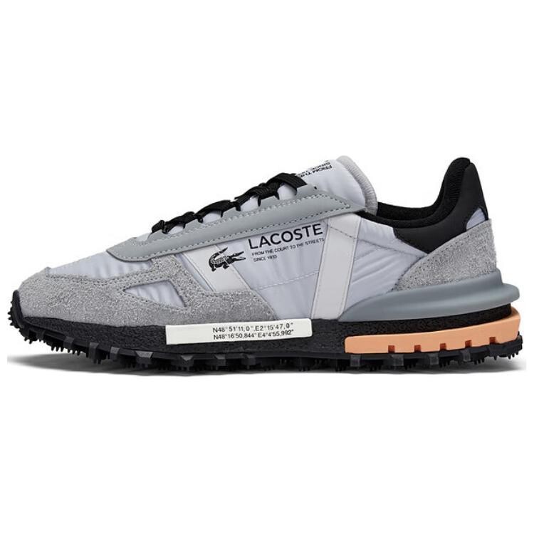

Кроссовки LACOSTE Lifestyle Shoes Men Low-top Gray, серый
