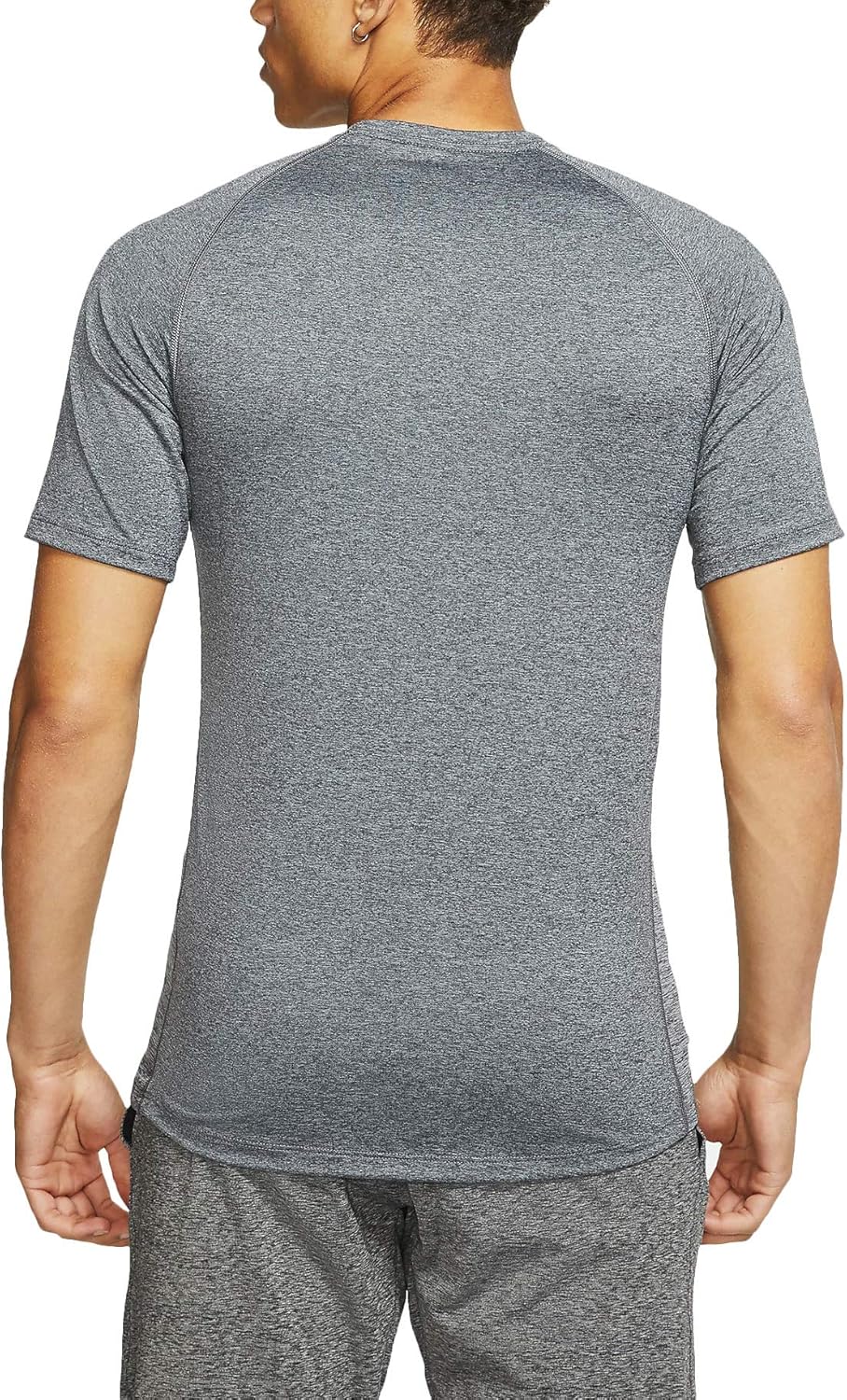 Мужская беговая футболка с коротким рукавом Nike Dri-FIT Miler Cu5992-010, White — фото 2