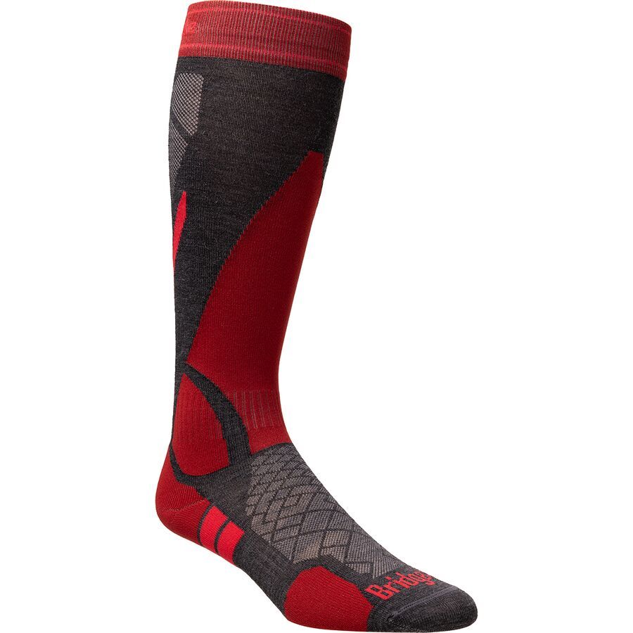 

Носки Bridgedale Ski Lightweight Merino Endurance Bridgedale, Graphite/Red