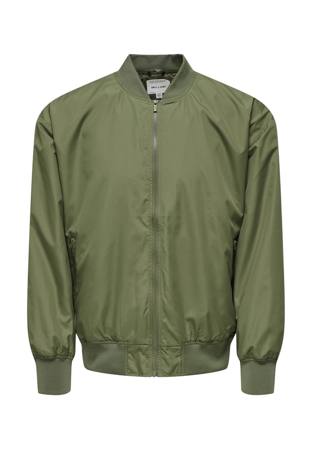 

Куртка Gavin бомбер куртка Jack & Jones, зеленый