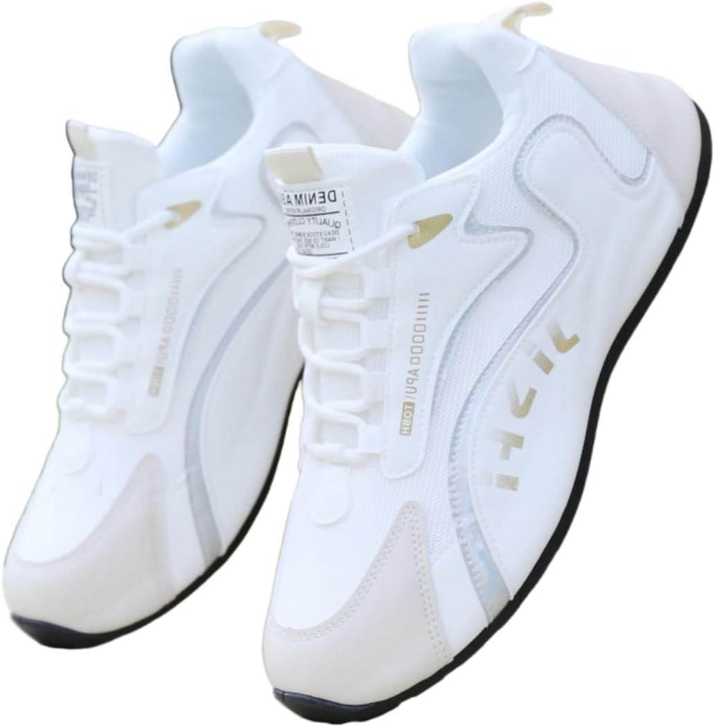 

Мужские стильные кроссовки с цветными вставками- мужская спортивная обувь, легкая, удобная и с нескользящей подошвой, с вентиляцией, для повседневных тренировок и активного отдыха на улице Generic, белый