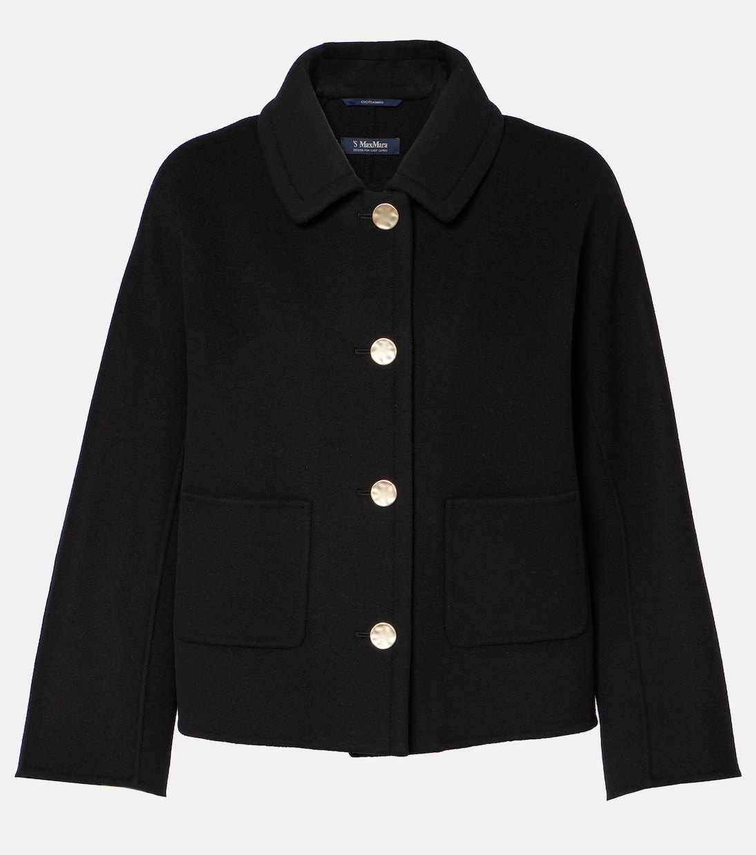 

Куртка из натуральной шерсти Sogno S Max Mara, черный