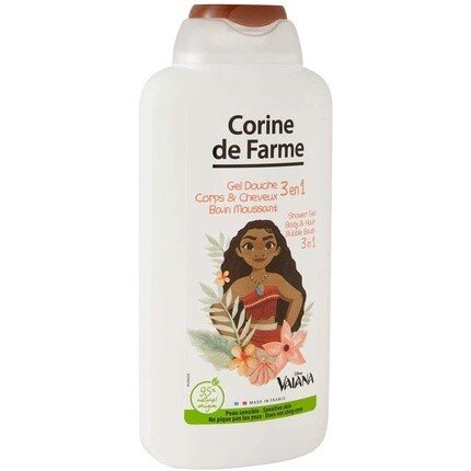 Corine De Farme Гель для душа Vaïana 3-в-1 для тела, волос и пены для ванны - Гель — фото 2