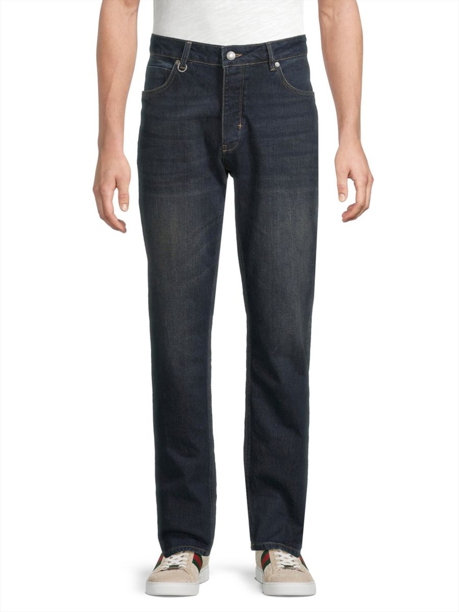 

Джинсы Ray Straight-Leg Neuw Denim, цвет Mid Indigo