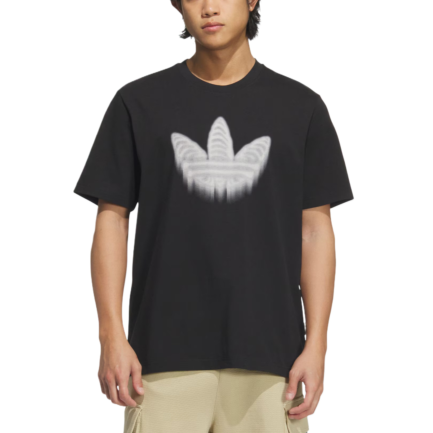 Adidas Originals Футболка скелетон T Shirt мужская black — фото 3
