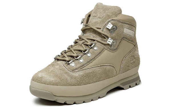 Кроссовки x nonnative euro hiker leather and fabric mid hiker 'lt beige suede' Timberland, бежевый — фото 2