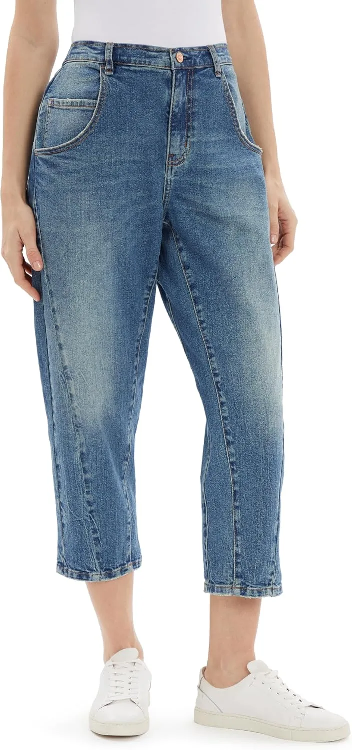 

Женские брюки High Rise Roomie с зауженным низом FRAYED Jeans