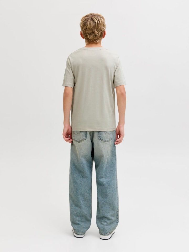 JACK & JONES Junior Футболка JJESTAR в лунном свете — фото 3