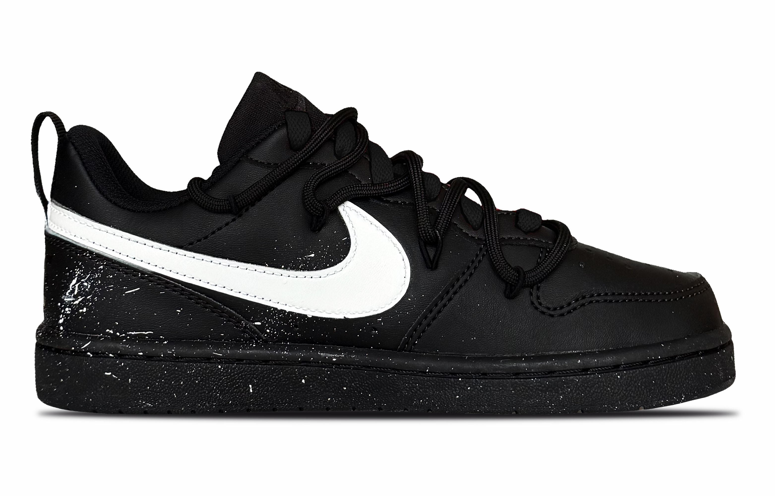 Nike Кроссовки для скейтбординга Court Borough Low Top черные для подростков — фото 3