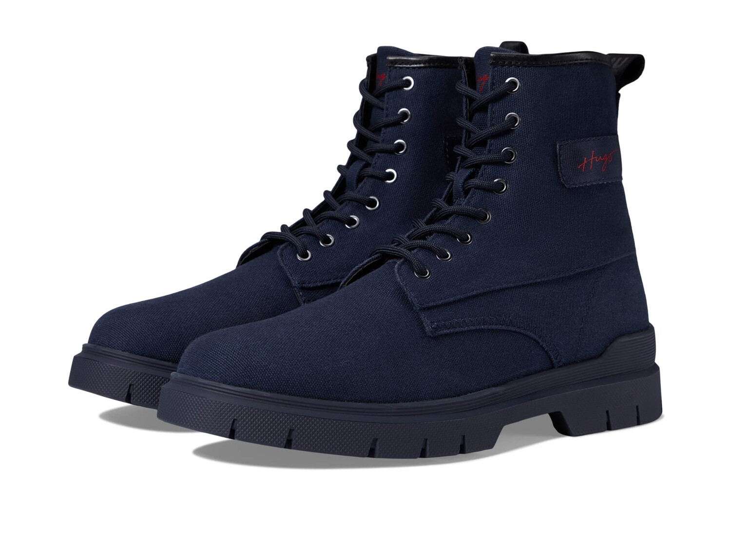 

Ботинки HUGO Ryan Canvas Lace-Up Boots