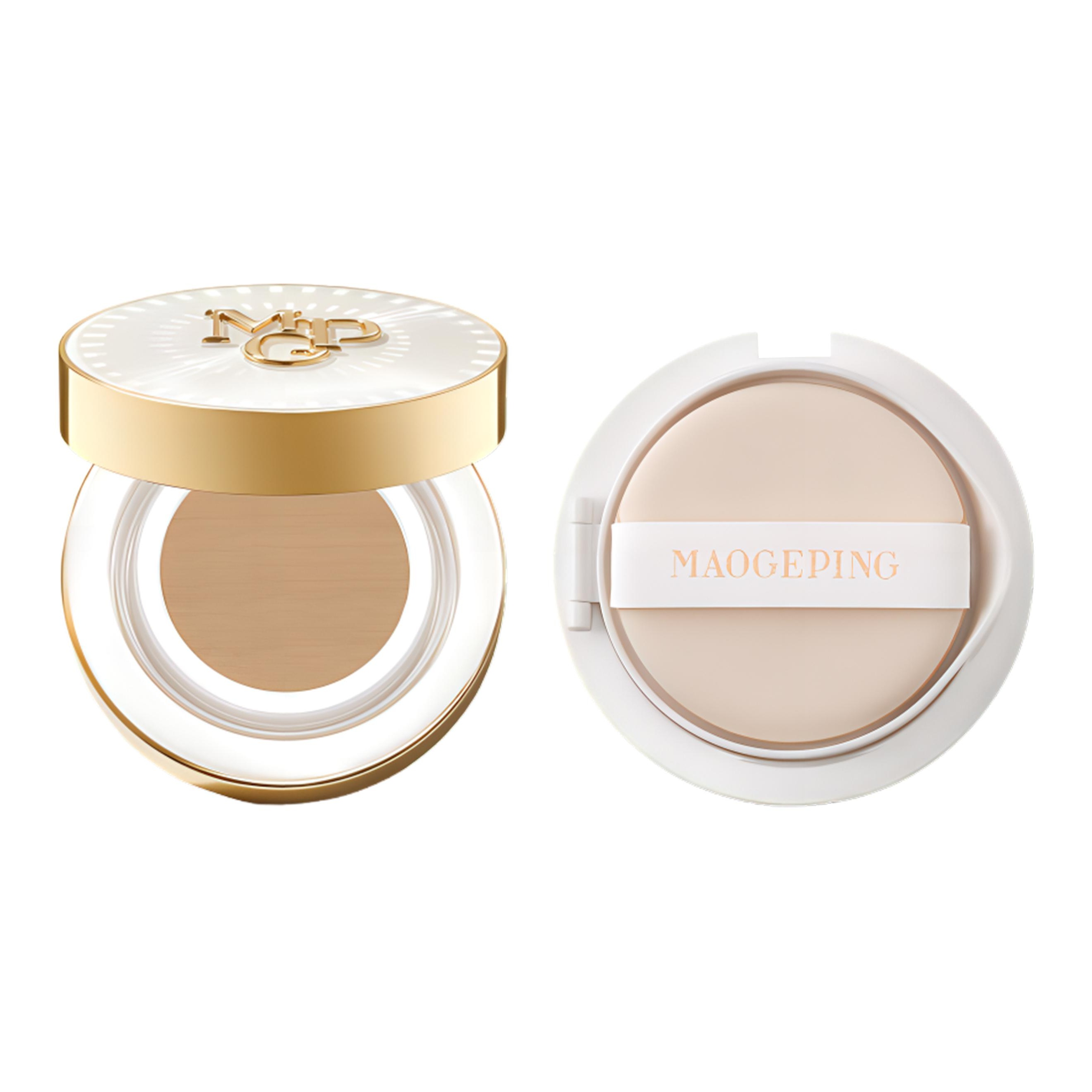 

Жидкая тональная основа Starlight Lockdown в формате кушона, корректирующая тон кожи, 14 г + 14 г Maogeping, air cushion #702 natural color 14g + replacement 14g