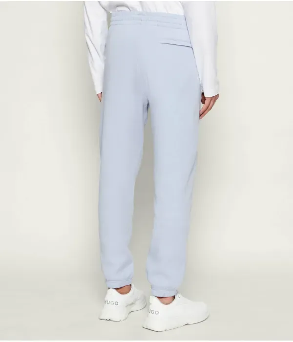 Спортивные штаны в стиле ретро regular fit Calvin Klein, небесно-голубой — фото 3