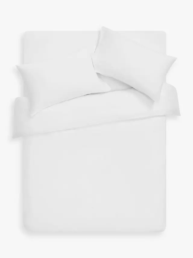 

Постельное белье John Lewis Cool & Silky TENCEL 300 Thread Count, белый