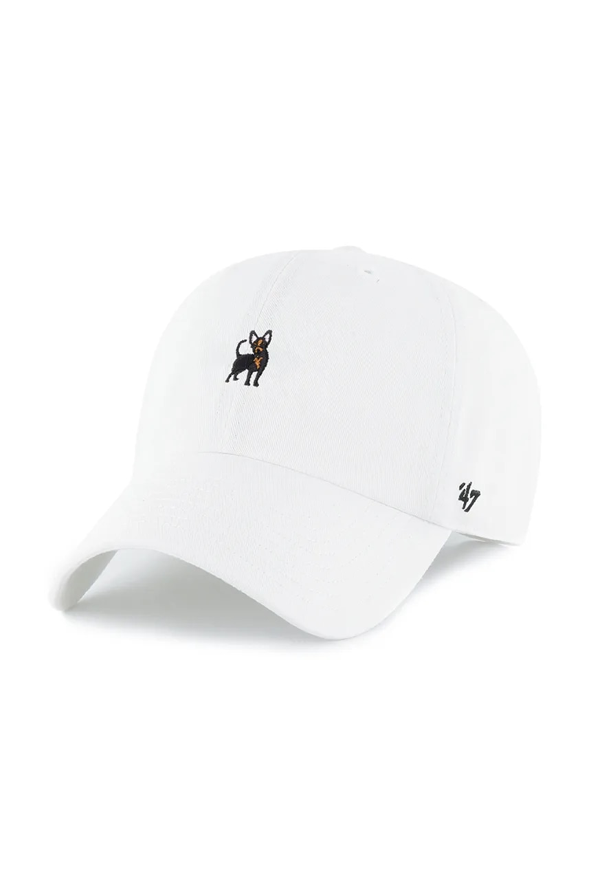 

Хлопковая бейсболка Dog Base Runner Icon 47 Brand, белый