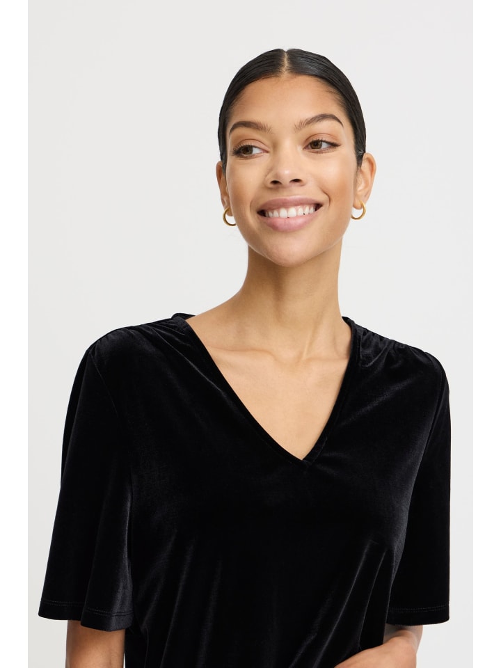 

Футболка BYPERLINA, классический крой, черного цвета b. young, Черный, Футболка BYPERLINA, классический крой, черного цвета b. young