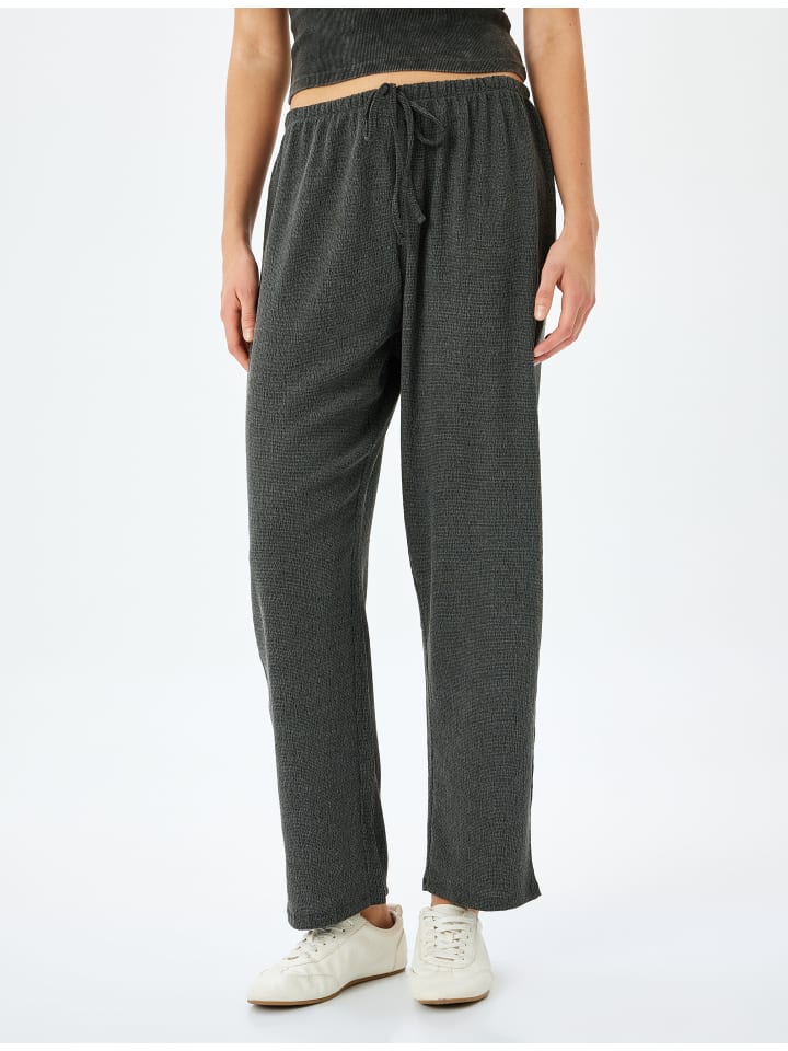 

Тканевые брюки KOTON, антрацит