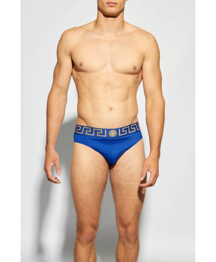Плавки Versace Medusa Greca, синий