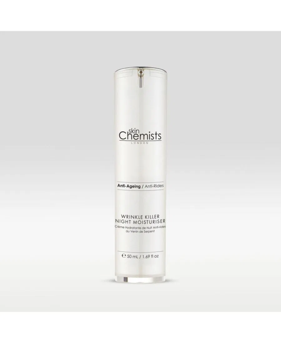 Крем для лица Skinchemists — Ночной увлажняющий против морщин с антивозрастным эффектом, , белый, 50 мл