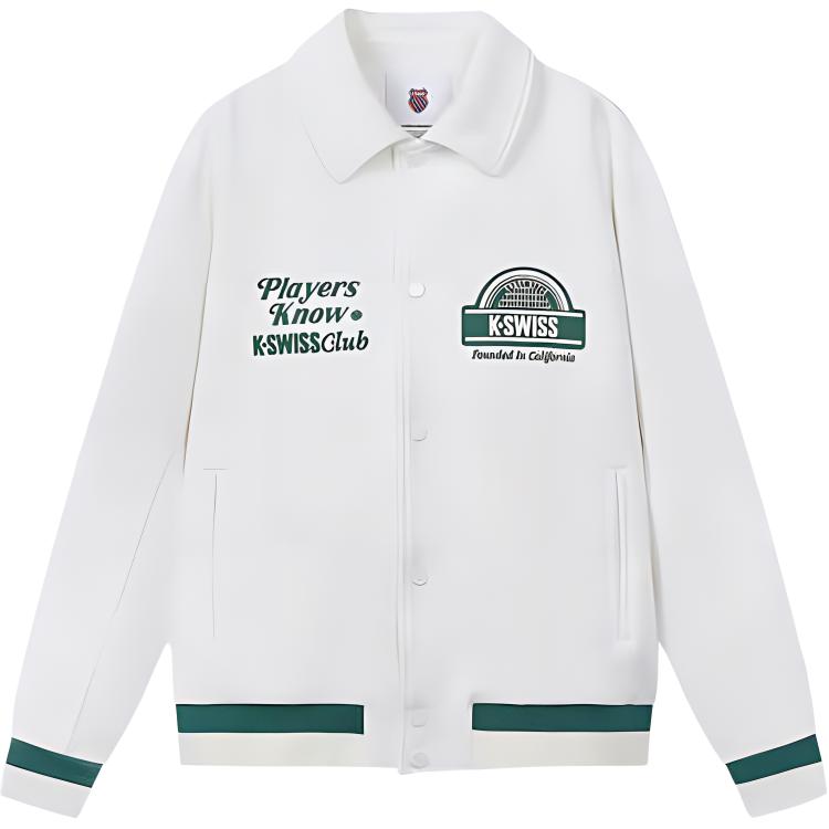 

KSWISS Куртки и Пальто Мужская Euryale Белая K·SWISS, Белый, KSWISS Куртки и Пальто Мужская Euryale Белая K·SWISS