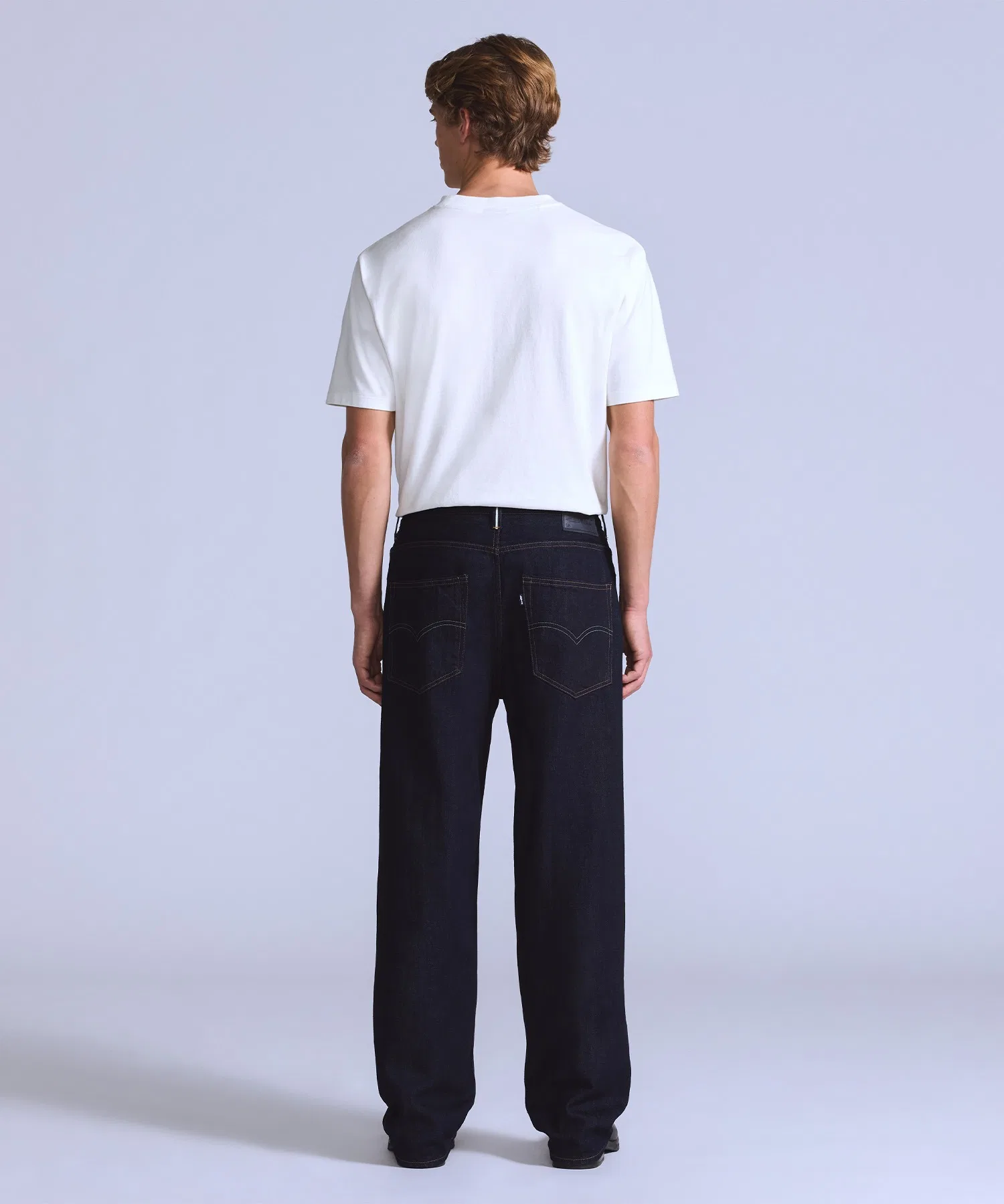 Джинсы Levi's BLUETAB™ MARKER LOOSE, темно-синие. — фото 4