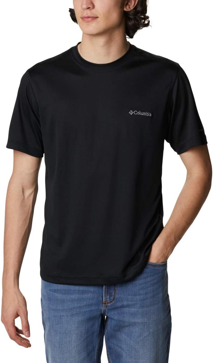 

Columbia мужская футболка Meeker Peak с коротким рукавом, Black
