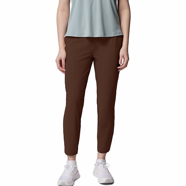 

Женские всесезонные облегающие брюки на резинке Columbia, Tobacco