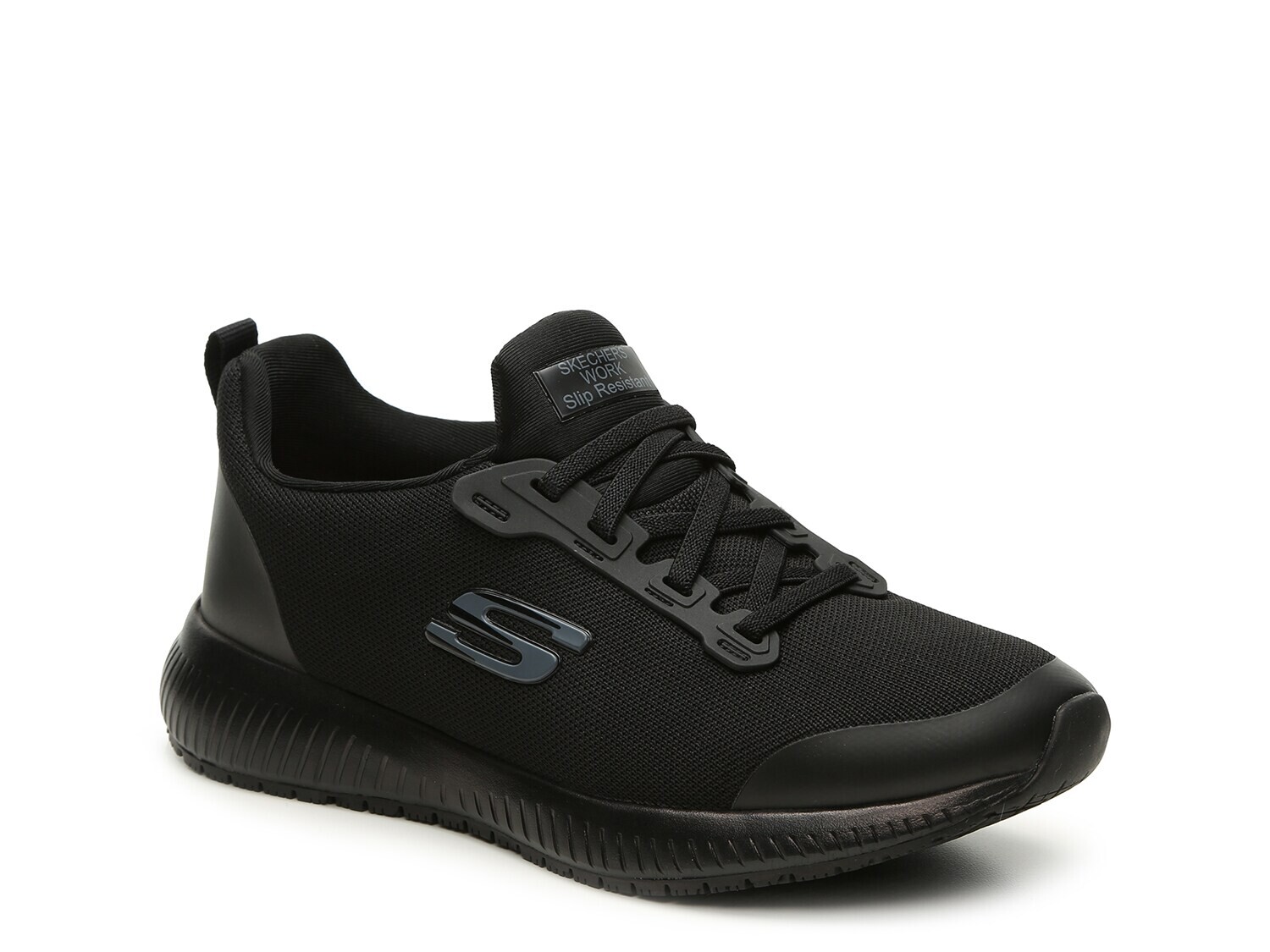 

Кроссовки-слипоны Skechers Squad Work, черный