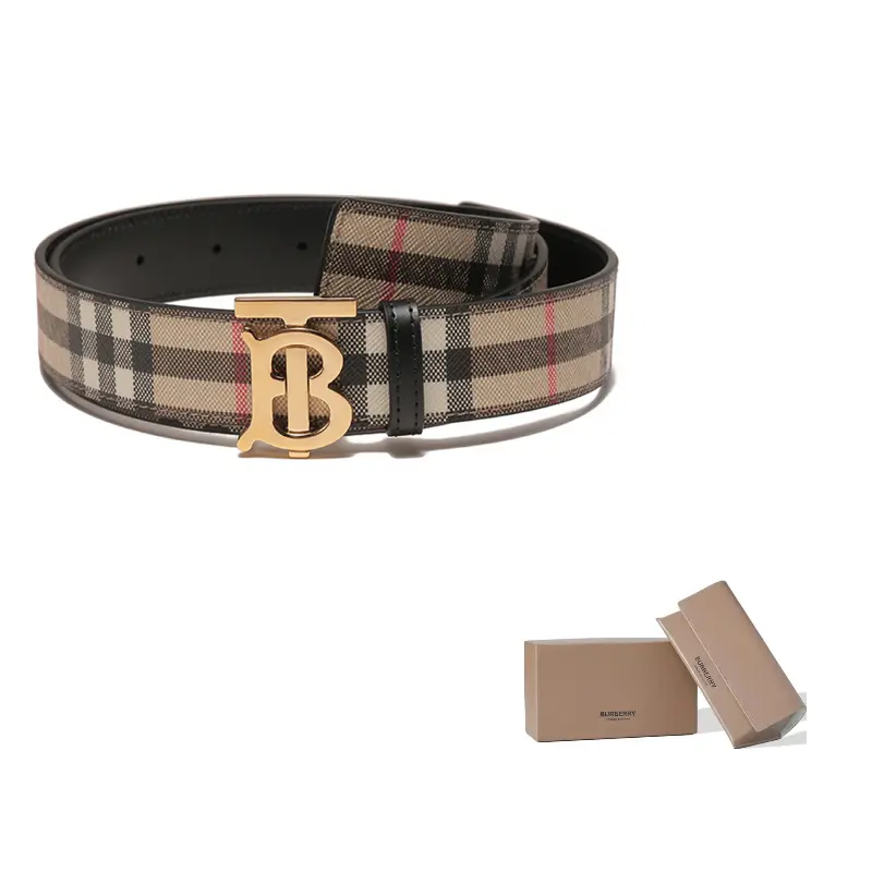 

Burberry Женский кожаный ремень