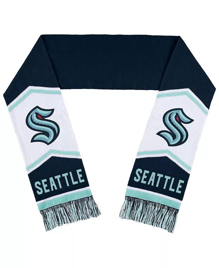 

Женский шарф Seattle Kraken в жаккардовую полоску WEAR by Erin Andrews